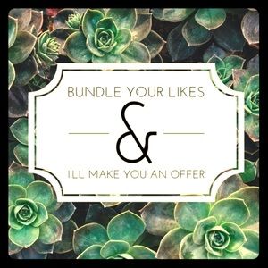 BUNDLE TWO OR MORE FOR A DISCOUNT 💸